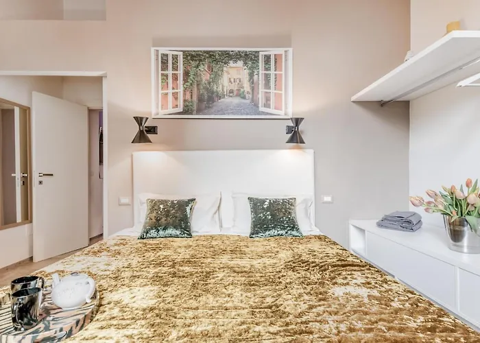 Apartment Th Trastevere Luxury-s.cosimato 2bd-2bt Rome